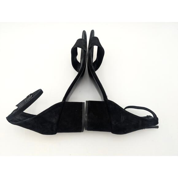 Steve Madden Irenee Heel Sandals Women's Ankle Strap Black Size US9.5M EU40 - Picture 5 of 10